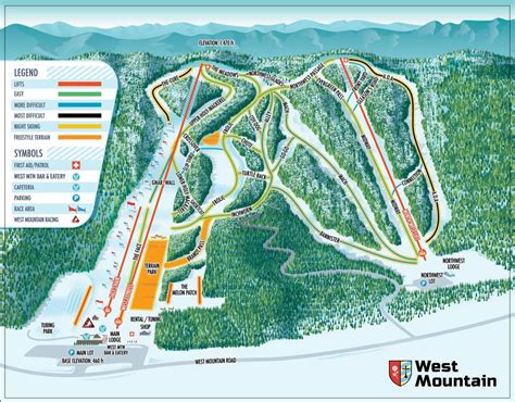 West mountain - Looking for a winter adventure? Check out the trail map of West Mountain, a family-friendly ski resort with diverse terrain, snowmaking, and night skiing. Whether you are a beginner or an expert, you will find a trail that suits your level and style. Download the pdf and plan your trip today! 